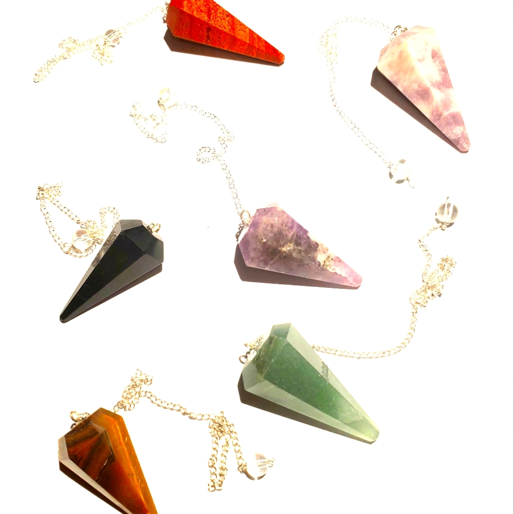 Natural Crystal Pendulums